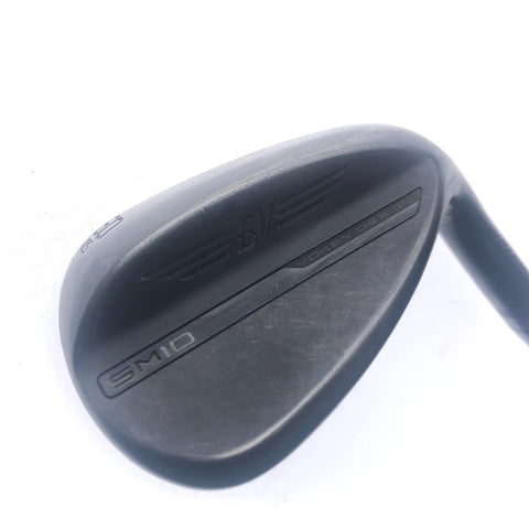 Used Titleist Vokey SM10 Jet Black Lob Wedge / 60.0 Degrees / Wedge Flex