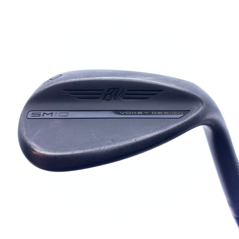 Used Titleist Vokey SM10 Jet Black Lob Wedge / 60.0 Degrees / Wedge Flex