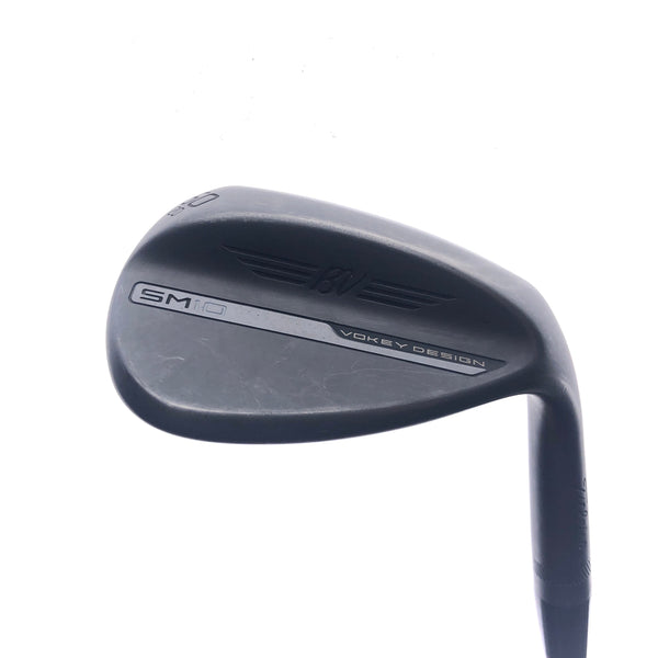 Used Titleist Vokey SM10 Jet Black Lob Wedge / 60.0 Degrees / X-Stiff Flex