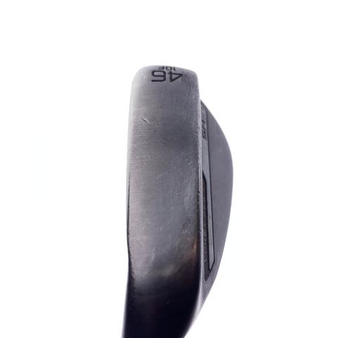 Used Titleist Vokey SM10 Jet Black Pitching Wedge / 46.0 Deg / Wedge Flex / Left