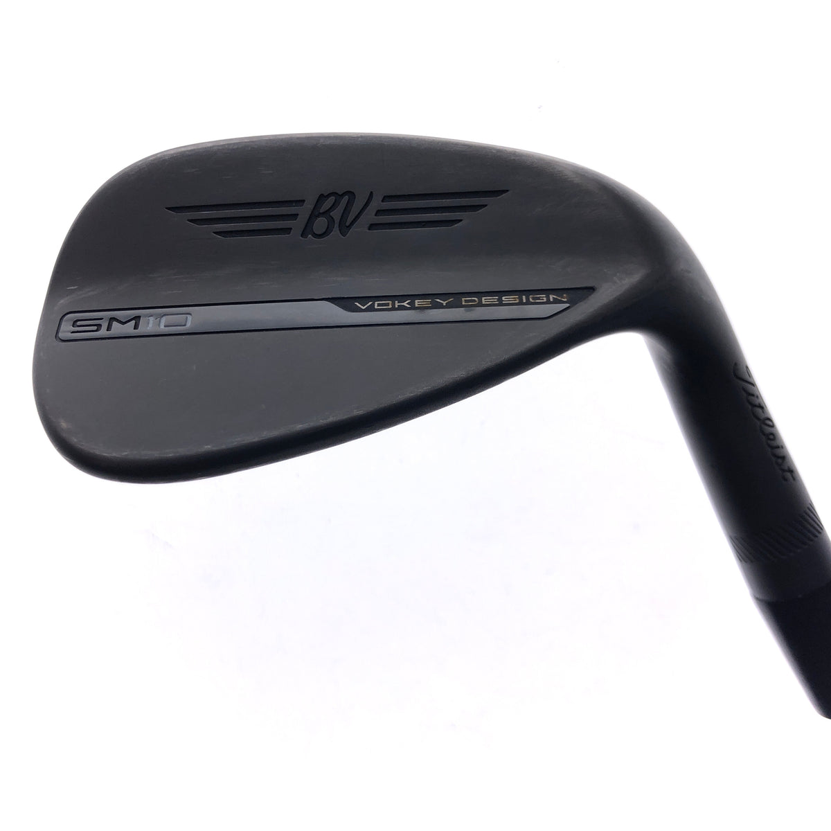 Used Titleist Vokey SM10 Jet Black Pitching Wedge / 48.0 Degrees / Wedge Flex