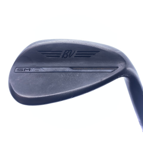Used Titleist Vokey SM10 Jet Black Sand Wedge / 54.0 Degrees / Stiff Flex