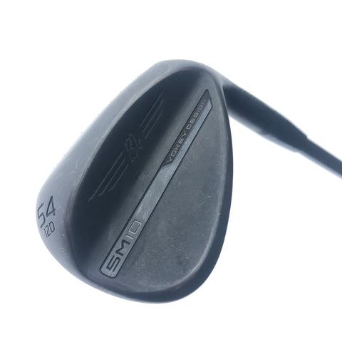 Used Titleist Vokey SM10 Jet Black Sand Wedge / 54.0 Degrees / Wedge Flex