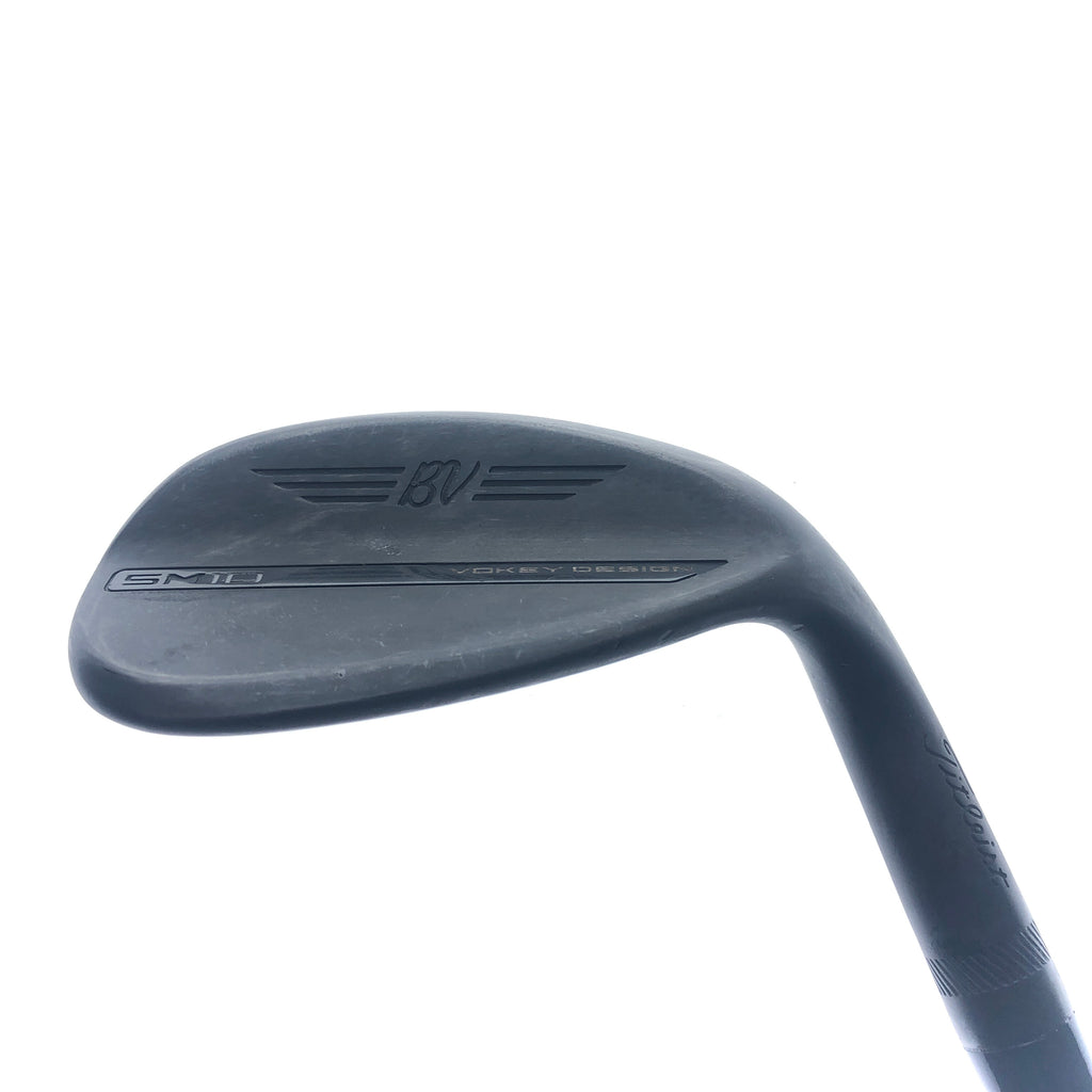 Used Titleist Vokey SM10 Jet Black Sand Wedge / 54.0 Degrees / Wedge Flex
