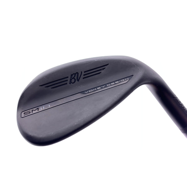 Used Titleist Vokey SM10 Jet Black Sand Wedge / 56.0 Degrees / Wedge Flex