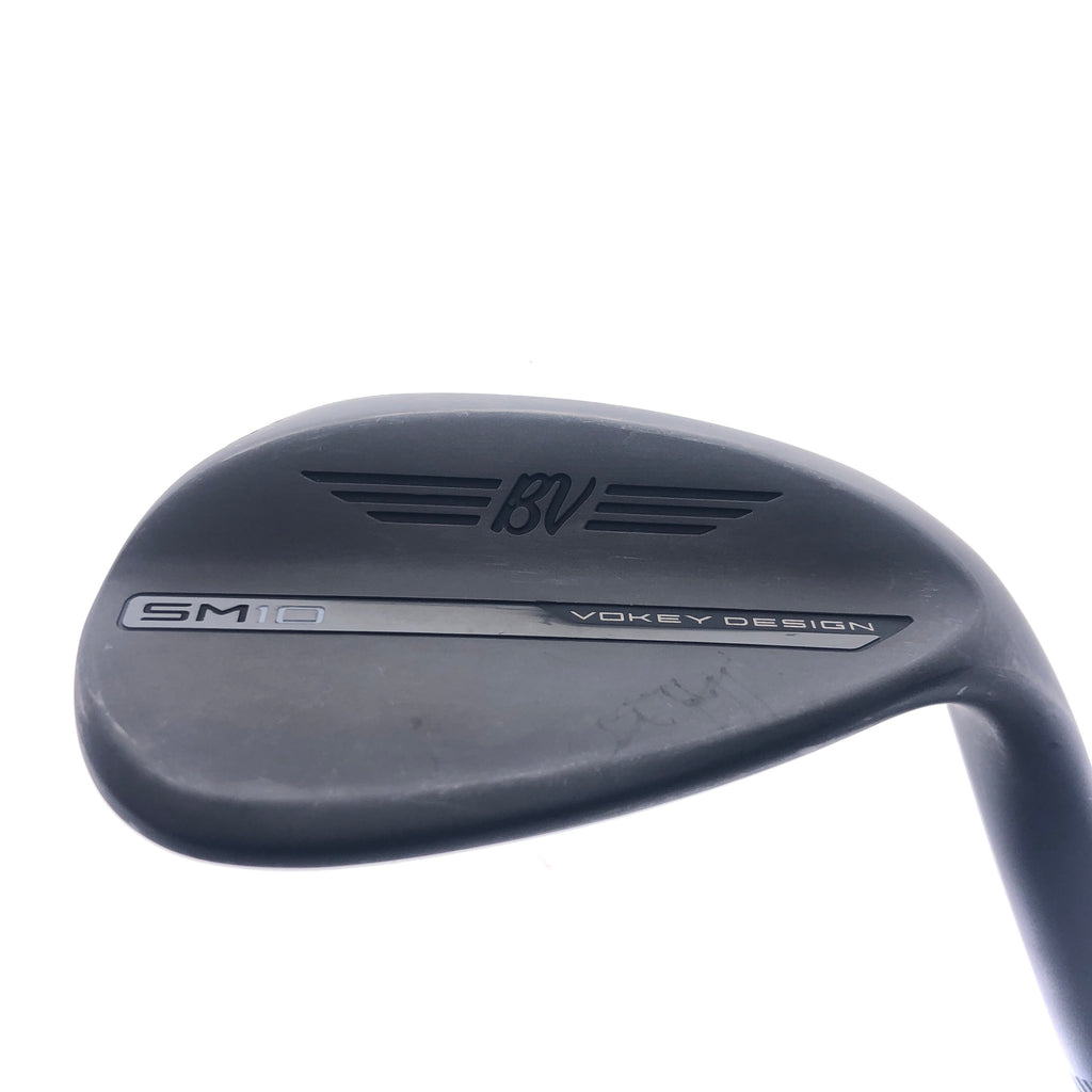 Used Titleist Vokey SM10 Jet Black Sand Wedge / 56.0 Degrees / Wedge Flex