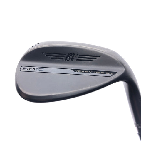 Used Titleist Vokey SM10 Jet Black Sand Wedge / 56.0 Degrees / Wedge Flex