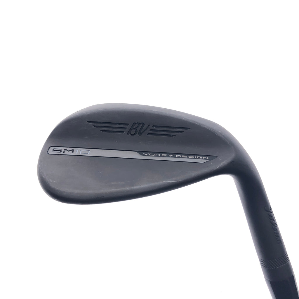 Used Titleist Vokey SM10 Jet Black Sand Wedge / 56.0 Degrees / Wedge Flex