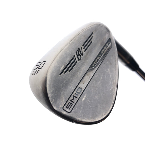 Used Titleist Vokey SM10 Nickel Gap Wedge / 50.0 Degrees / Wedge Flex
