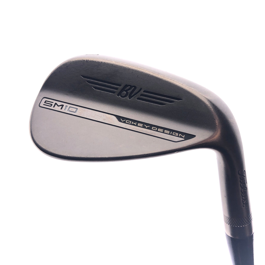 Used Titleist Vokey SM10 Nickel Gap Wedge / 50.0 Degrees / Wedge Flex