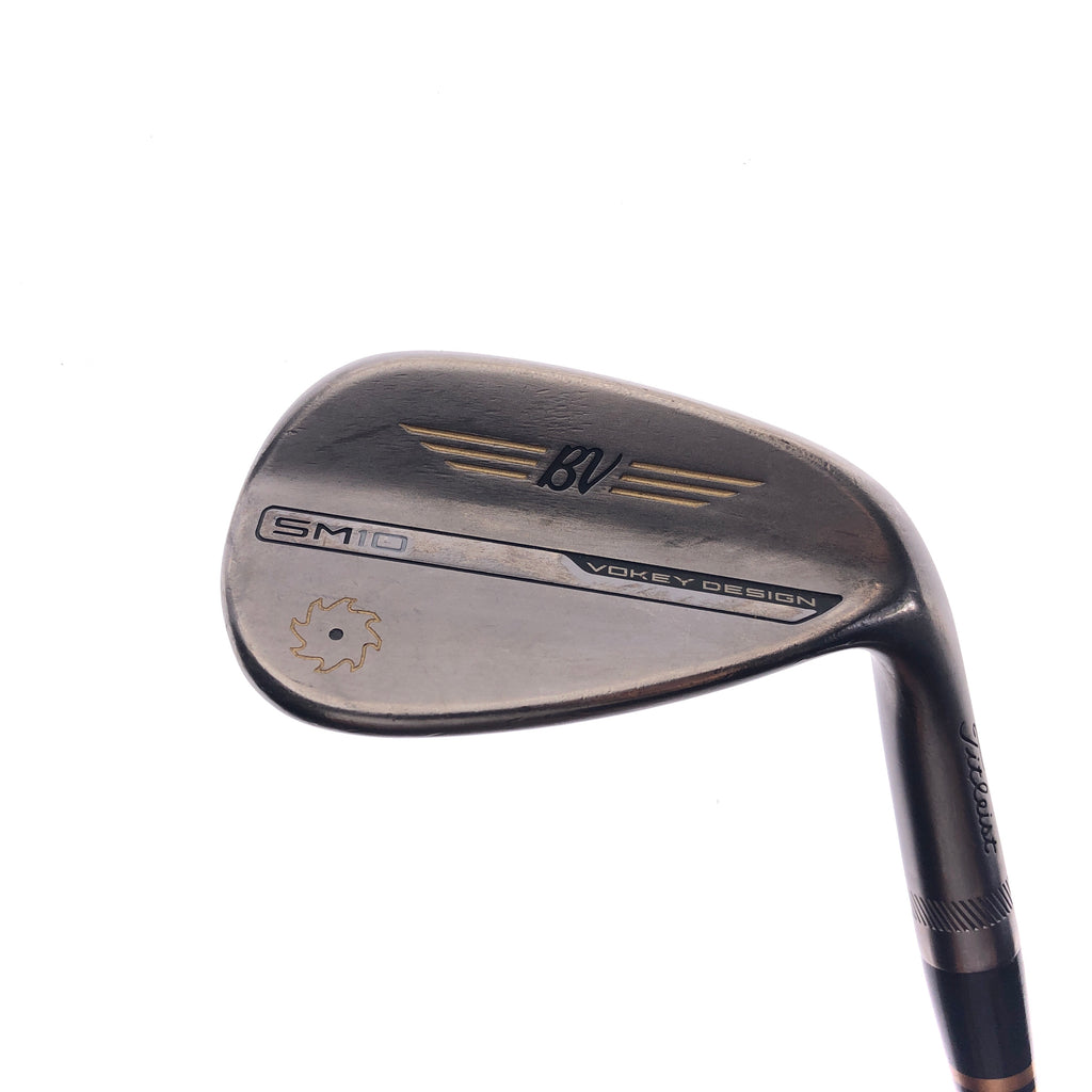 Used Titleist Vokey SM10 Nickel Gap Wedge / 50.0 Degrees / Wedge Flex