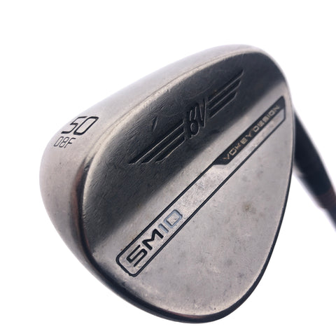 Used Titleist Vokey SM10 Nickel Gap Wedge / 50.0 Degrees / X-Stiff Flex
