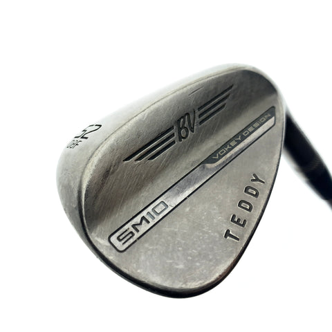 Used Titleist Vokey SM10 Nickel Gap Wedge / 52.0 Degrees / Stiff Flex