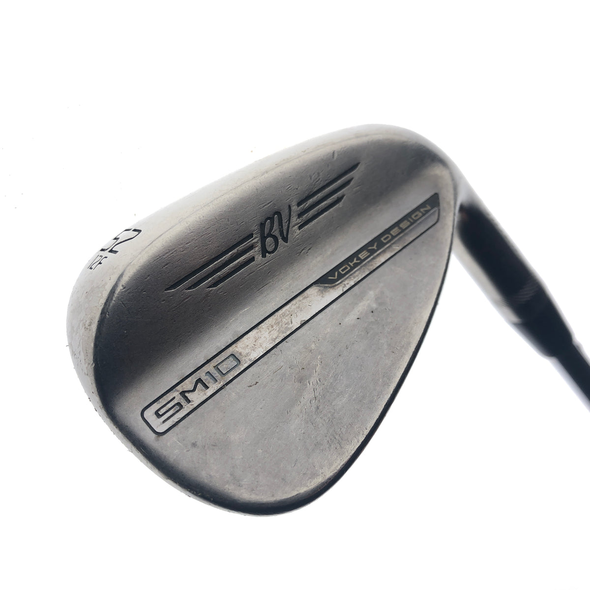 Used Titleist Vokey SM10 Nickel Gap Wedge / 52.0 Degrees / Stiff Flex