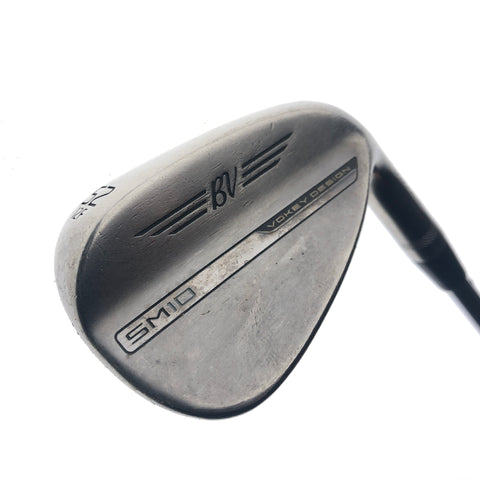 Used Titleist Vokey SM10 Nickel Gap Wedge / 52.0 Degrees / Stiff Flex