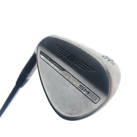 Used Titleist Vokey SM10 Nickel Gap Wedge/50.0 Deg/Stiff Flex/Left-Handed