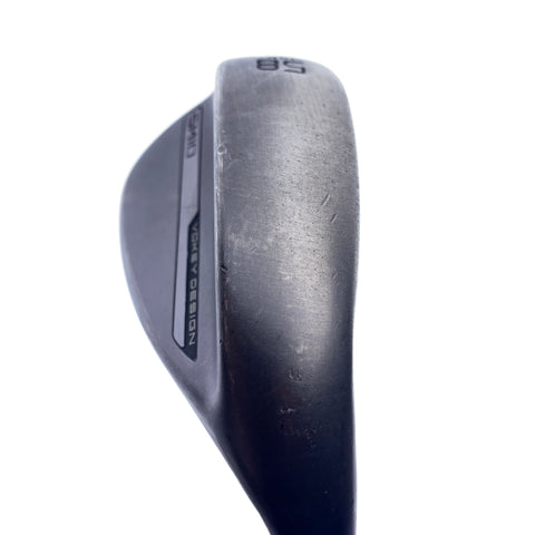 Used Titleist Vokey SM10 Nickel Lob Wedge / 58.0 Degrees / Regular Flex