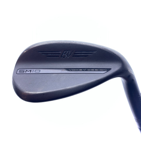 Used Titleist Vokey SM10 Nickel Lob Wedge / 58.0 Degrees / Regular Flex