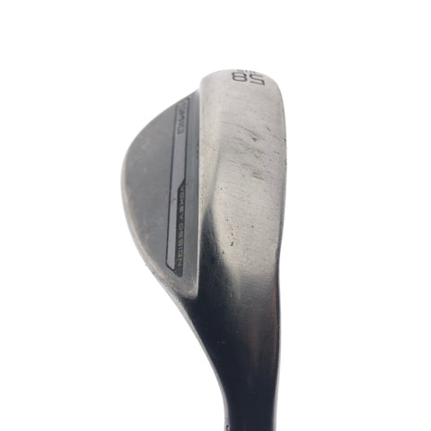 Used Titleist Vokey SM10 Nickel Lob Wedge / 58.0 Degrees / Stiff Flex