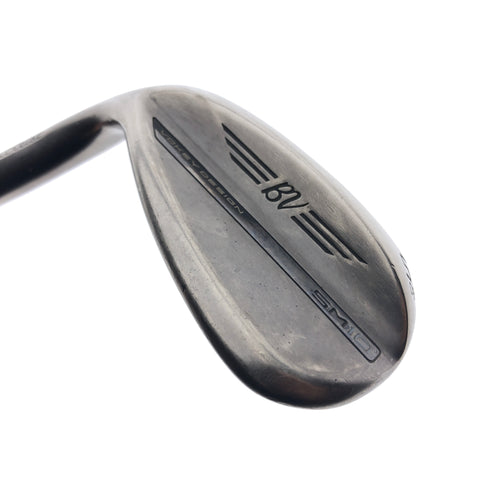 Used Titleist Vokey SM10 Nickel Lob Wedge / 58.0 Degrees / Stiff Flex / L-H
