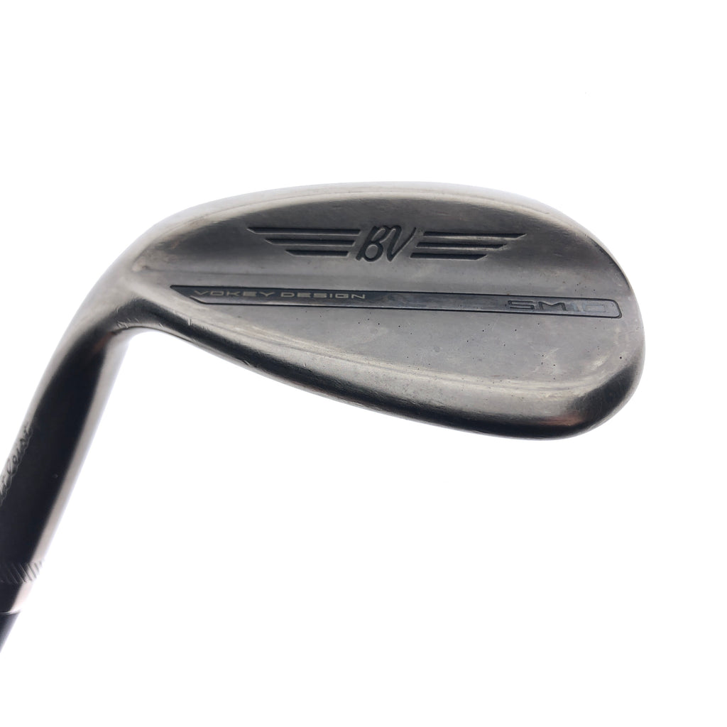 Used Titleist Vokey SM10 Nickel Lob Wedge / 58.0 Degrees / Stiff Flex / L-H