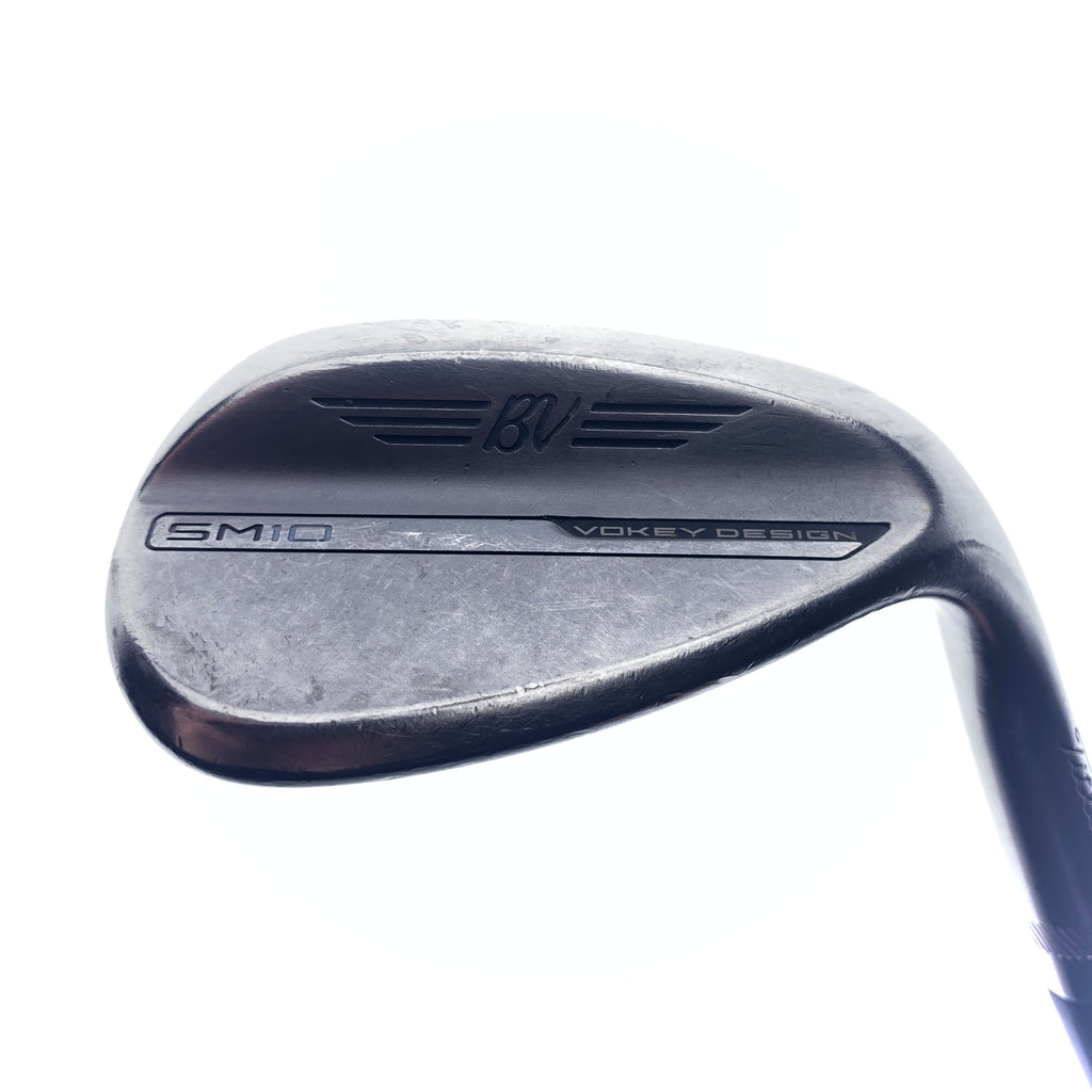 Used Titleist Vokey SM10 Nickel Lob Wedge / 58.0 Degrees / Stiff Flex