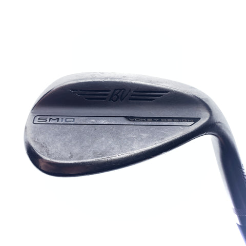 Used Titleist Vokey SM10 Nickel Lob Wedge / 58.0 Degrees / Stiff Flex