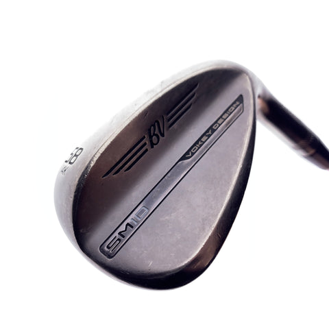 Used Titleist Vokey SM10 Nickel Lob Wedge / 58.0 Degrees / Wedge Flex