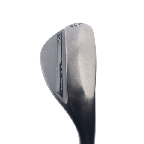 Used Titleist Vokey SM10 Nickel Lob Wedge / 58.0 Degrees / Wedge Flex