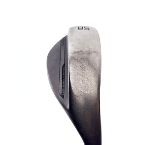 Used Titleist Vokey SM10 Nickel Lob Wedge / 58.0 Degrees / Wedge Flex