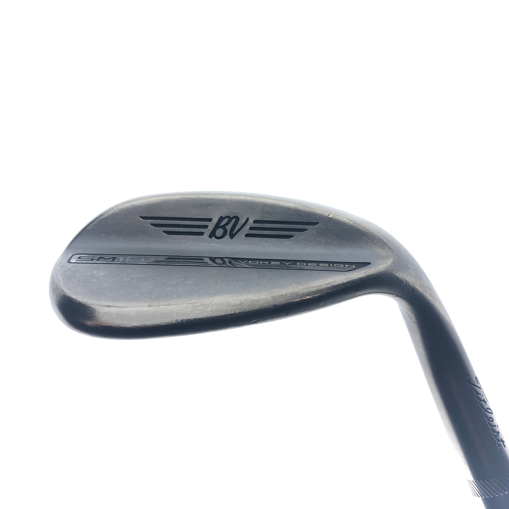 Used Titleist Vokey SM10 Nickel Lob Wedge / 58.0 Degrees / Wedge Flex