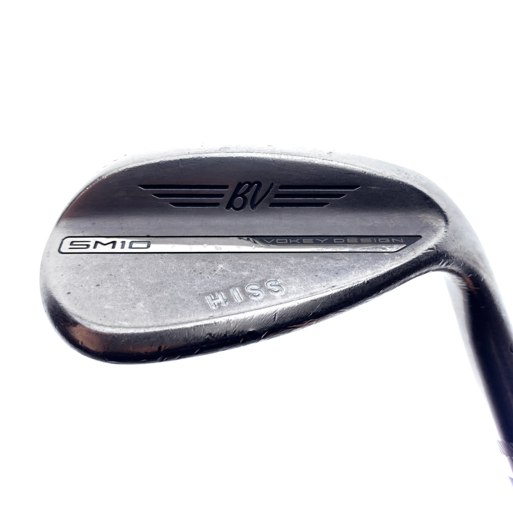 Used Titleist Vokey SM10 Nickel Lob Wedge / 58.0 Degrees / Wedge Flex
