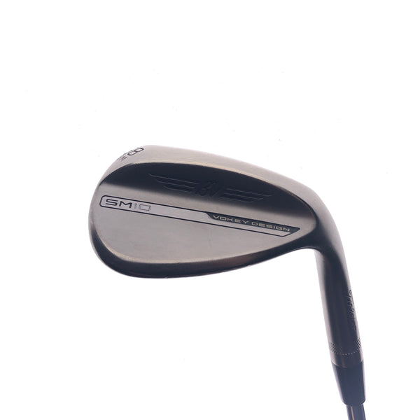 Used Titleist Vokey SM10 Nickel Lob Wedge / 58.0 Degrees / Wedge Flex
