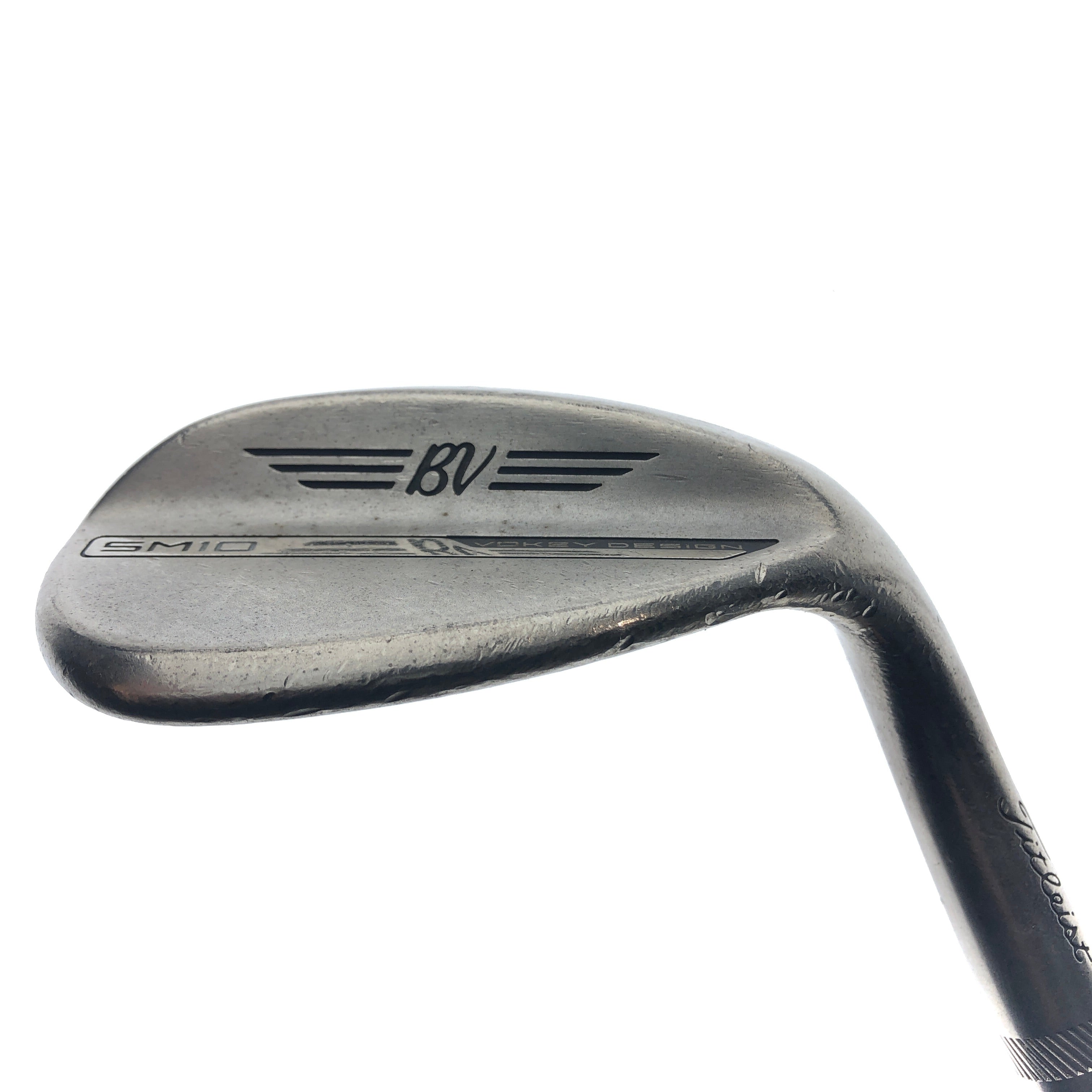 Used Titleist Vokey SM10 Nickel Lob Wedge / 58.0 Degrees / Wedge Flex