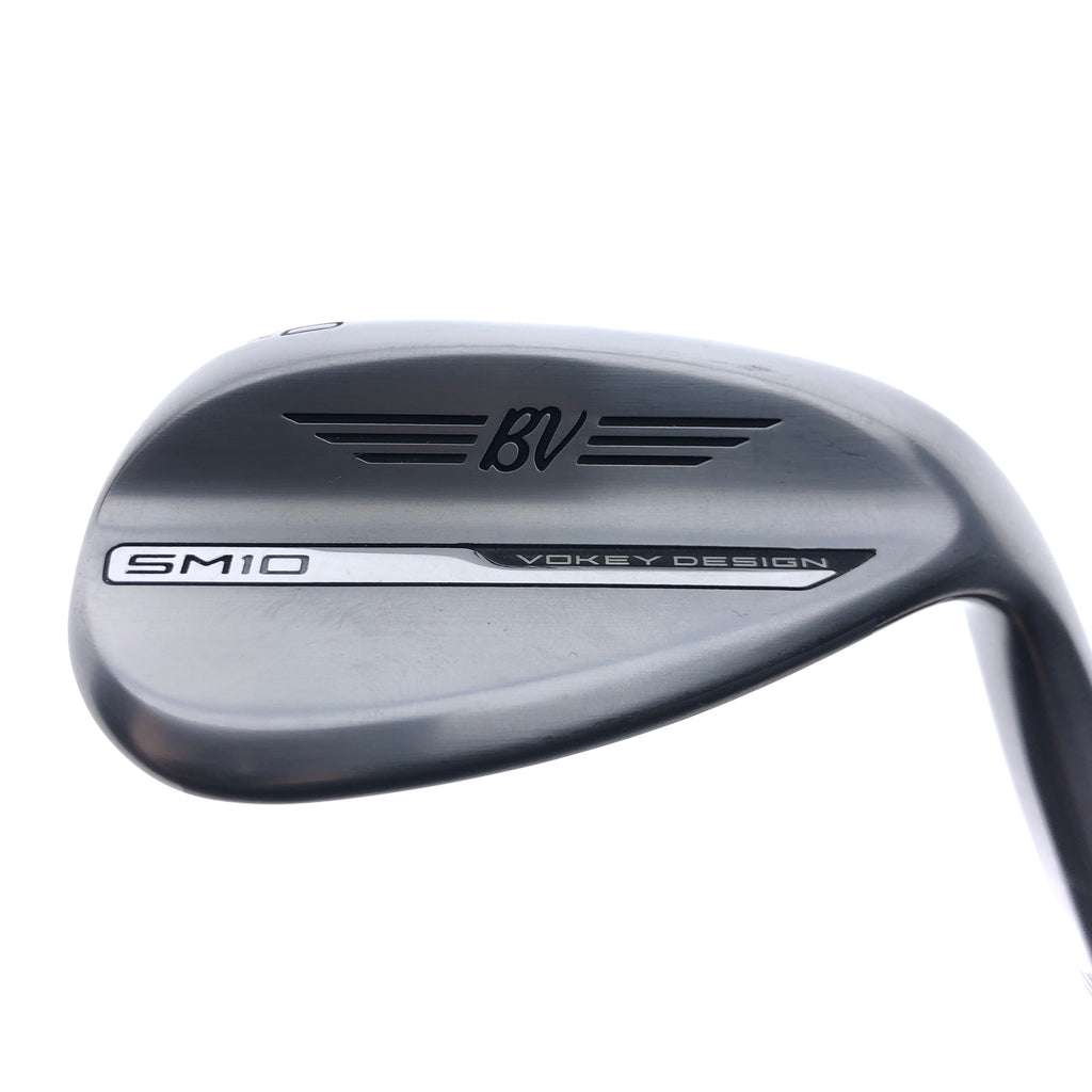 Used Titleist Vokey SM10 Nickel Lob Wedge / 58.0 Degrees / Wedge Flex