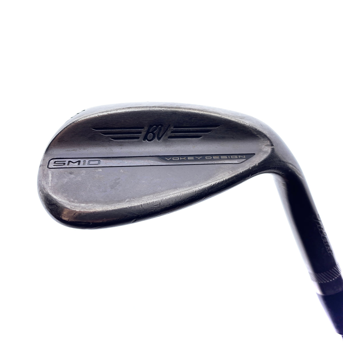 Used Titleist Vokey SM10 Nickel Lob Wedge / 58.0 Degrees / Wedge Flex