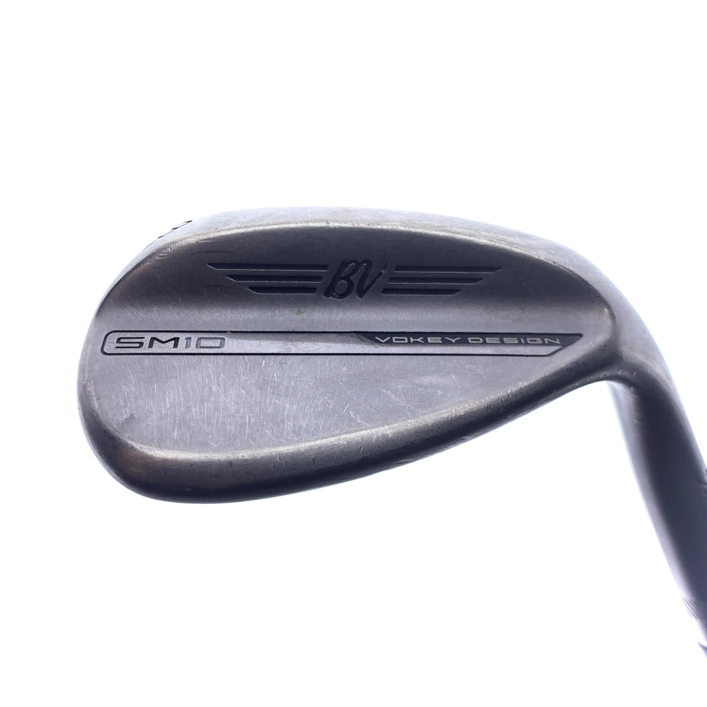 Used Titleist Vokey SM10 Nickel Lob Wedge / 58.0 Degrees / X-Stiff Flex