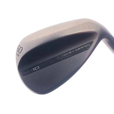 Used Titleist Vokey SM10 Nickel Lob Wedge / 60.0 Degrees / Regular Flex