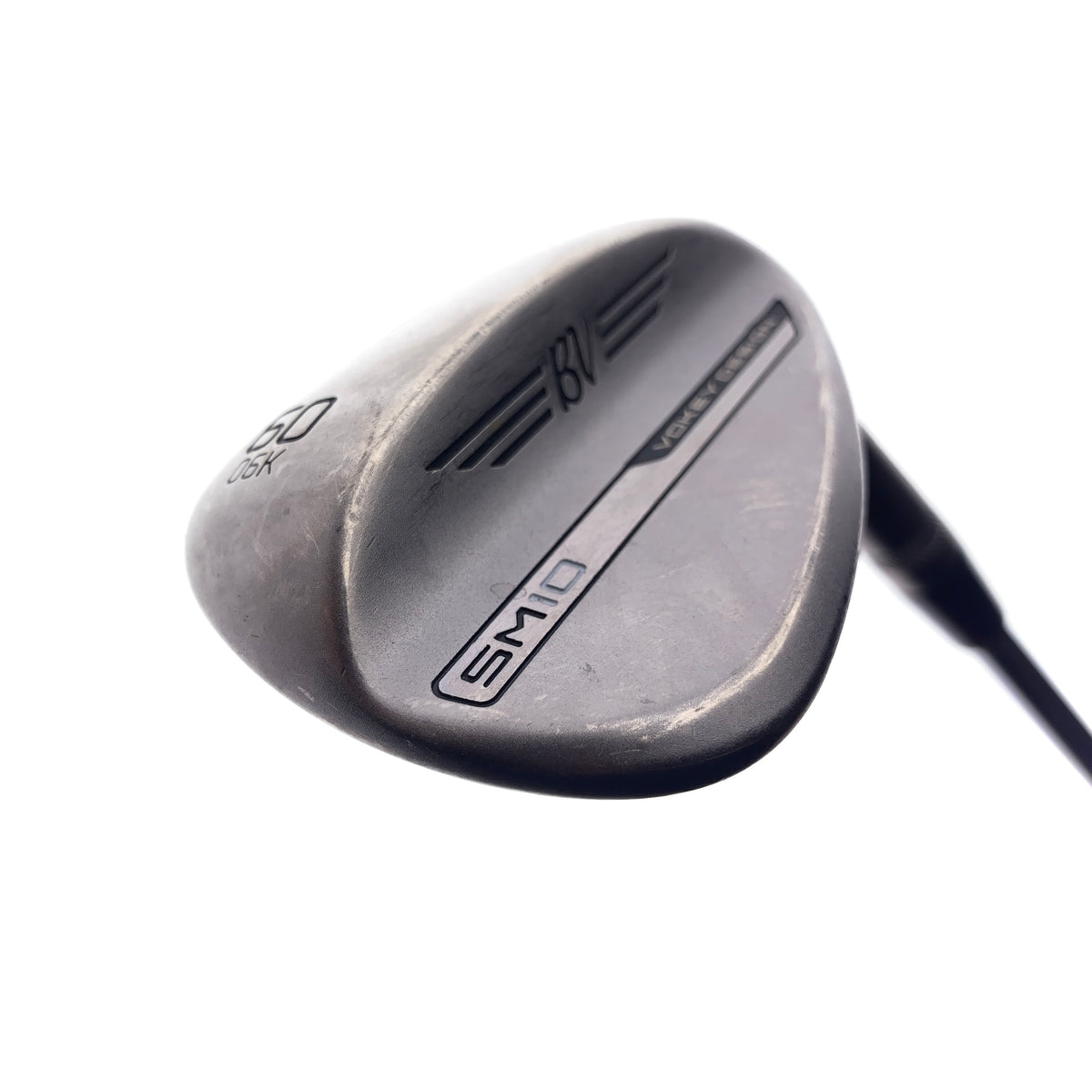 Used Titleist Vokey SM10 Nickel Lob Wedge / 60.0 Degrees / Wedge Flex
