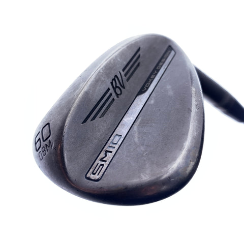 Used Titleist Vokey SM10 Nickel Lob Wedge / 60.0 Degrees / Wedge Flex