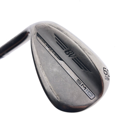Used Titleist Vokey SM10 Nickel Lob Wedge / 60.0 Degrees / Wedge Flex / L-H