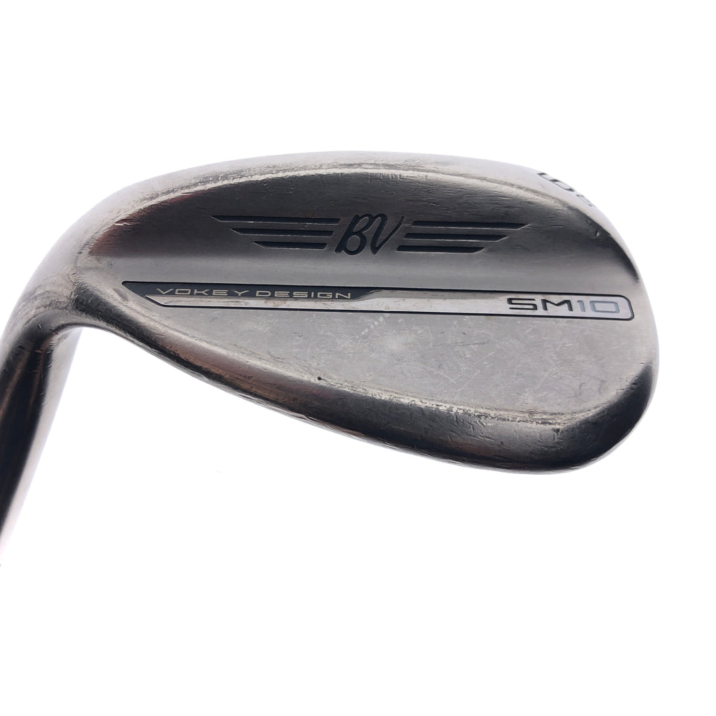 Used Titleist Vokey SM10 Nickel Lob Wedge / 60.0 Degrees / Wedge Flex / L-H