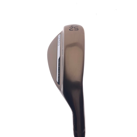 Used Titleist Vokey SM10 Oil Can Raw Gap Wedge / 52.0 Degrees / Stiff Flex