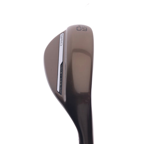 Used Titleist Vokey SM10 Oil Can Raw Lob Wedge / 60.0 Degrees / Wedge Flex