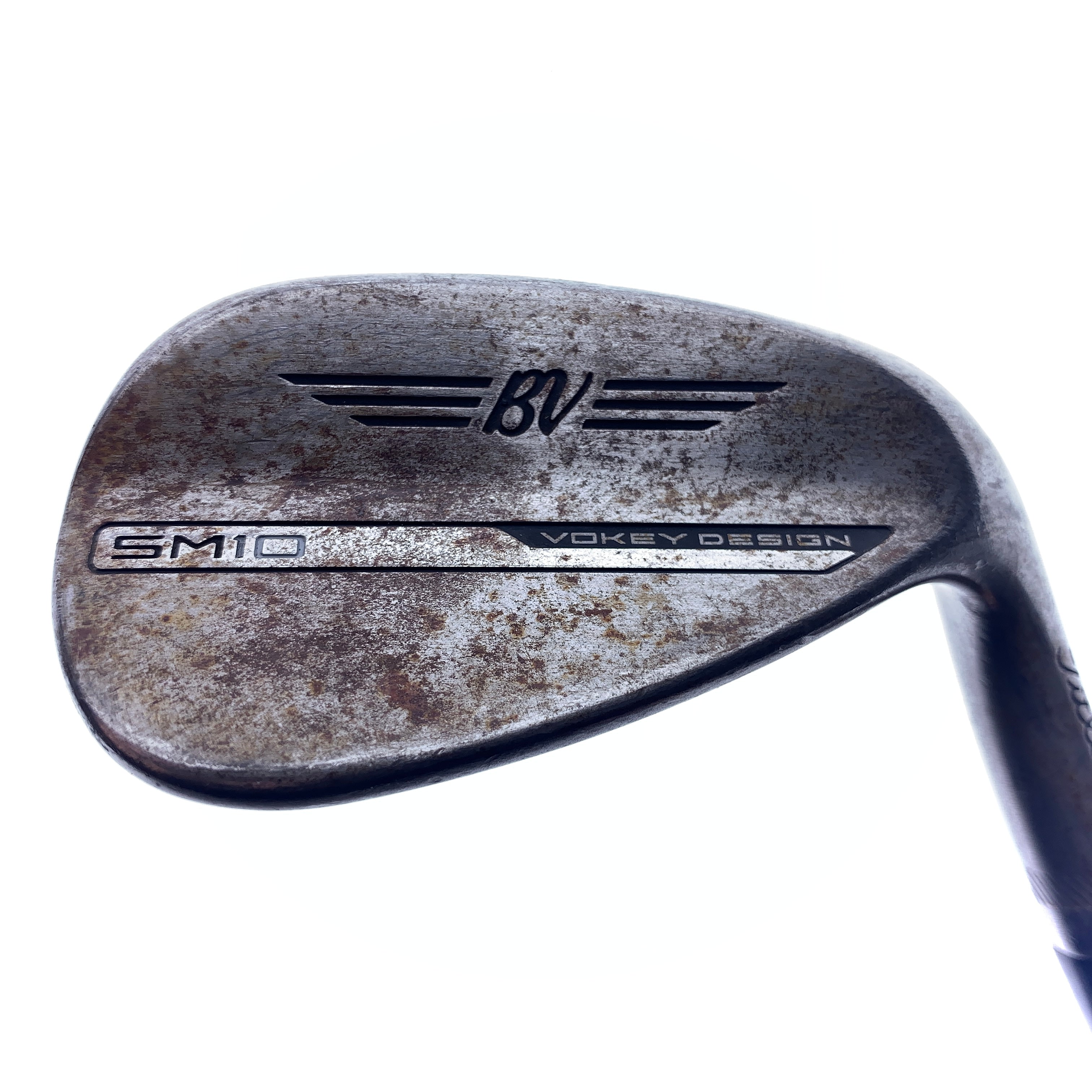 Used Titleist Vokey SM10 Raw Gap Wedge / 50.0 Degrees / Stiff Flex