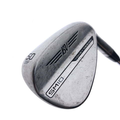 Used Titleist Vokey SM10 Raw Gap Wedge / 50.0 Degrees / X-Stiff Flex