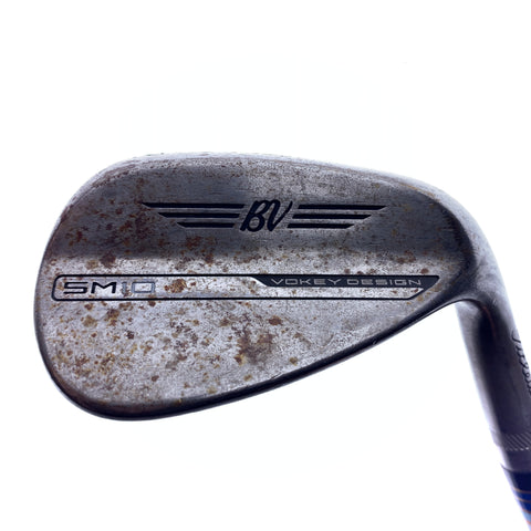 Used Titleist Vokey SM10 Raw Gap Wedge / 52.0 Degrees / Stiff Flex