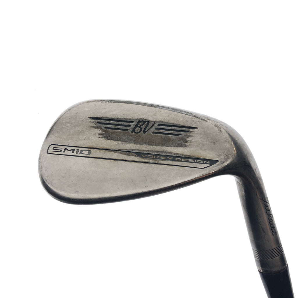 Used Titleist Vokey SM10 Raw Gap Wedge / 52.0 Degrees / Wedge Flex