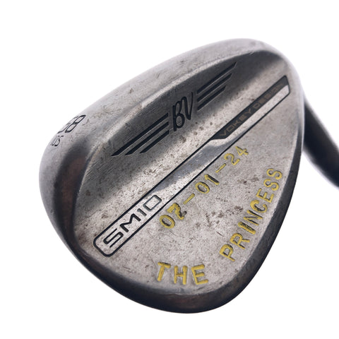 Used Titleist Vokey SM10 Raw Lob Wedge / 58.0 Degrees / Stiff Flex