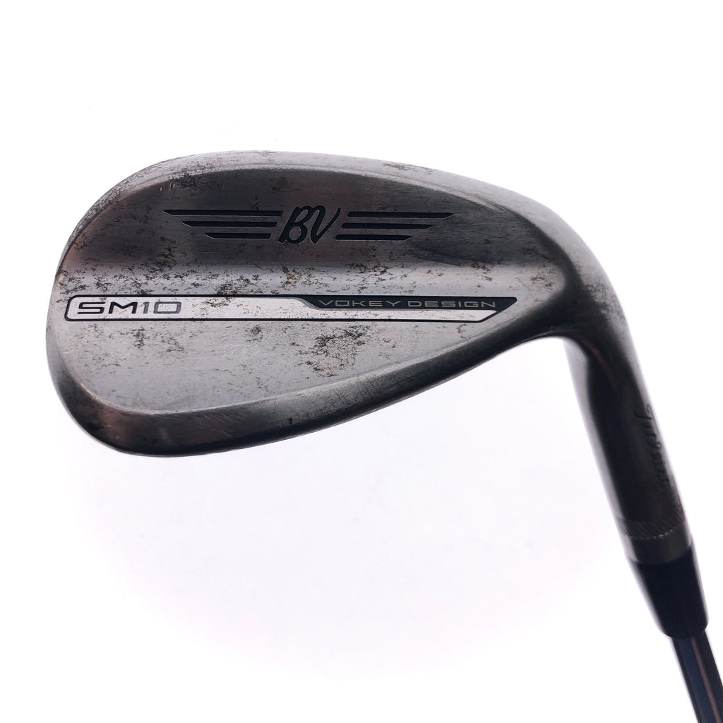 Used Titleist Vokey SM10 Raw Lob Wedge / 58.0 Degrees / Stiff Flex